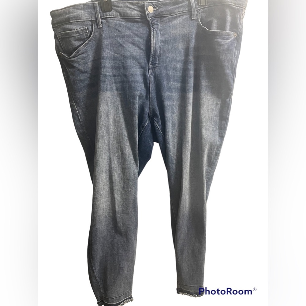 Old Navy Mid-Rise Rockstar Extra Long Jeans Sz 24